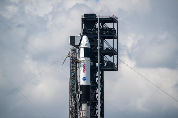 At liftoff, Hague and Gorbunov will be strapped inside the SpaceX Crew Dragon spacecraft, nicknamed Freedom, as it sits atop a Falcon 9 rocket.
